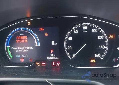 2021 Honda Accord Hybrid Ex из США, поврежденный, VIN 1HGCV3F47MA003103